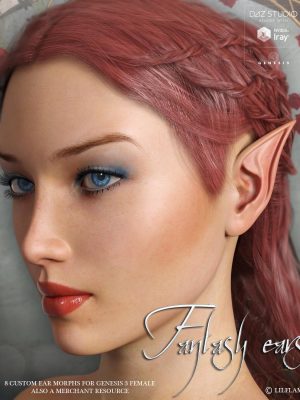 LF’s Fantasy Ears for Genesis 3 Female-LF为创世纪的幻想耳朵3女性