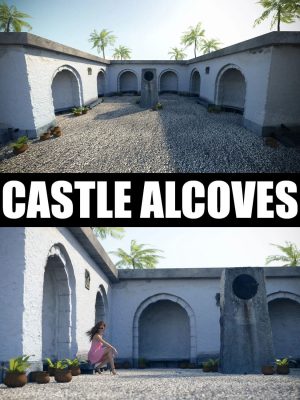 Castle Alcoves – Photo Scanned Scene