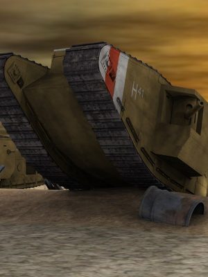 MKV Male Tank for Poser-MKV男性坦克的包