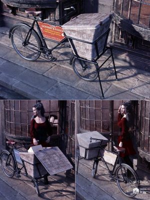 Vintage Shop Bicycle-葡萄酒商店自行车
