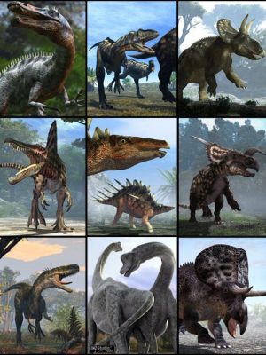Predator vs. Prey Dinosaur Bundle捕食与被捕食恐龙