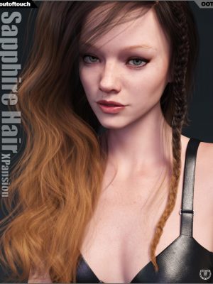 Sapphire Hair Iray Texture XPansion-蓝宝石海发iray纹理xpansion