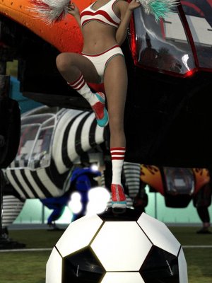ArtDev Mecha Soccer League Cheerleader Outfit For G8F.zip-8的足球联盟啦啦队装备