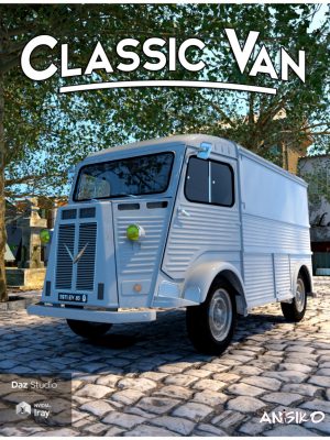 Classic Van and Props-经典范和道具