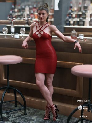 Coco Outfit for Genesis 8 Female(s)-《创世纪》女主角的可可装