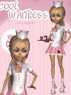 Cool Waitress for Mavka-凉爽的女服务员为mavka