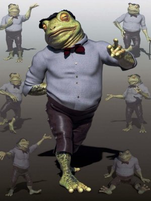 Dapper Toad Poses for Bullwarg HD-短小精悍的蟾蜍为拍照