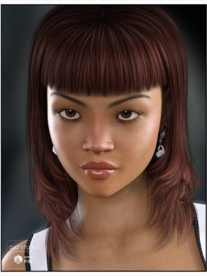 Dimi Hair for Genesis 3 Female(s)-《创世纪3》女性专用迪米头发