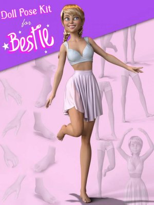 Doll Pose Kit for Bestie for The Girl 8-娃娃姿势套件的闺蜜为女孩8。