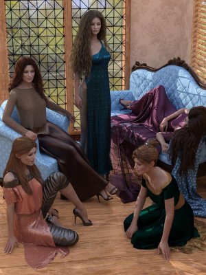 Elegant Essentials Poses for Genesis 8 Female-《创世纪》第八章女性的优雅造型