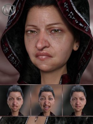 Expressions for Genesis 8 Female and Edie 8-《创世纪8：女性》和《伊迪8：