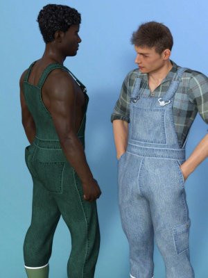 Farmer Clothes for Genesis 8 Male(s)-创世纪8男农民服装