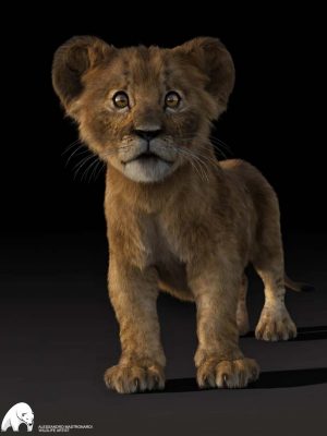 Felidae by AM – Kimbo the Lion Cub-Felidae by am＆＃8211;kimbo狮子幼崽