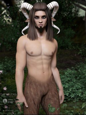 Forest Fantasy Satyrn for Genesis 3 Male(s)-创世纪3男性的森林幻想Satyrn