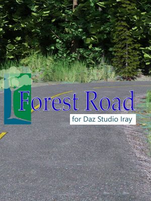 Forest Road for Daz Iray