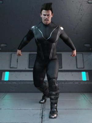 Galactic Hero Poses for Genesis 8 Male-银河英雄为创世纪8男摆造型