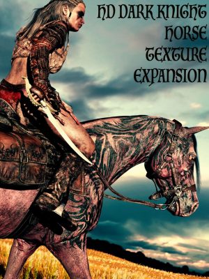 HD Dark Knight Horse Texture Expansion-高清黑暗骑士马纹理扩张