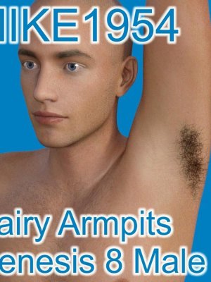 Hairy Armpits For Genesis 8 Male-创世纪8号男性多毛腋窝