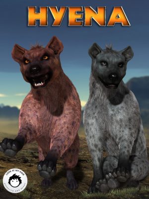 Hyena for DAZ Big Cat 2-鬣狗为Daz Big Cat 2