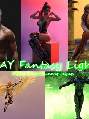 IRAY Fantasy Lights for DAZ Studio-工作室的幻想灯