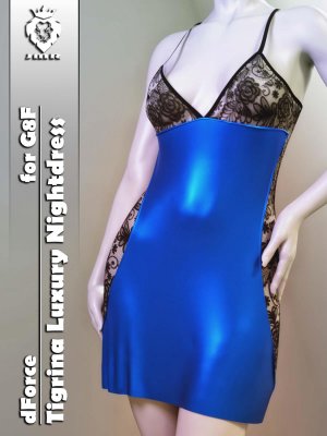 JMR dForce Tigrina Luxury Nightdress for G8F-8奢华睡裙