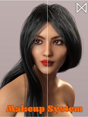Makeup System for Genesis 8 Female-创世纪号女性化妆系统