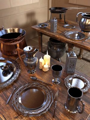 Medieval Kitchenware-中世纪厨具