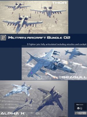 Military Aircraft Bundle 02-军用飞机捆绑02