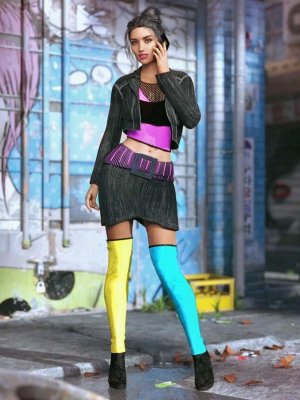 Millennia Outfit for Genesis 8 Female(s)-《创世纪》第八章女性千年服装