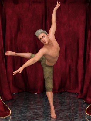 Modern Dancer Poses For Genesis 8 Male-现代舞者为《创世纪8》男主角摆造型