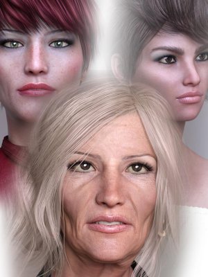 Mother and Daughters HD for Genesis 8 Female-创世纪8号女性的母亲和女儿