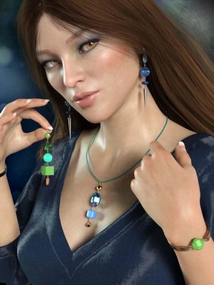 Multi-style Jewelry for Genesis 8 Female(s)-为创世纪8女性设计的多风格珠宝