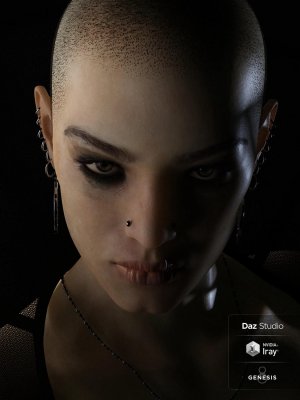 Phx Aer HD, Hair and Accessories for Genesis 8 Females-创世记8女性专用头发和配件
