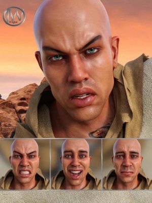 Priest of the Sun Expressions for Genesis 8 Male and Ashan 8-太阳祭司《创世纪》第八章男性和亚山第八章的表达