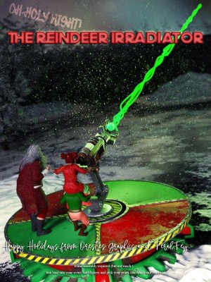Reindeer Irradiator and Poses-驯鹿照射器和姿势