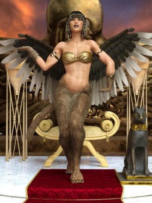 Riddle Poses for Sphinx For Genesis 8 Female-里德尔为《创世纪》第八章女性斯芬克斯摆姿势