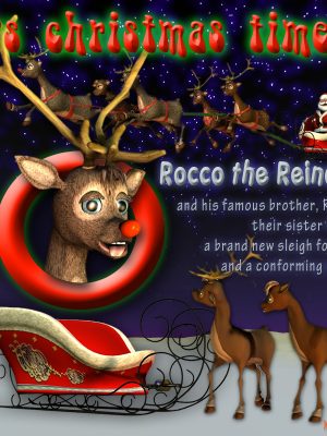 Rocco the Reindeer-rocco驯鹿