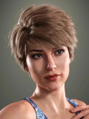 SP Hair 012 for Genesis 3 and 8 Female(s)-创世纪3号和8号女性的头发012