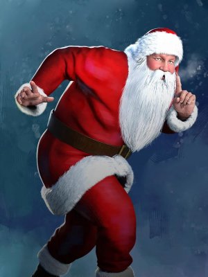 Santa Laughing Animation for Genesis 8 Males-《创世纪》8个男性的圣诞老人欢笑动画