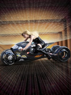 Sci-Fi Shark Motorcycle-科幻鲨摩托车