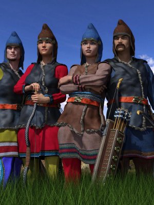 Scythian Archers for Genesis 3 and 8-《创世纪》第3章和第8章的西徐亚弓箭手