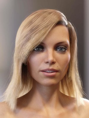 Skye Hair for Genesis 3 and 8 Females-《创世纪》第3章和第8章女性的头发