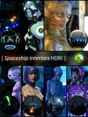 Spaceship Interiors HDRI-飞船内部