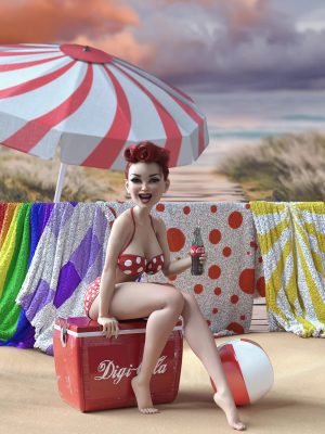 Summer Vibes Vintage Props with dForce
