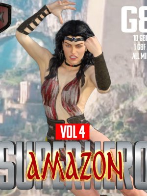 SuperHero Amazon for G8F Volume 4-超级英雄亚马逊G8F第4卷
