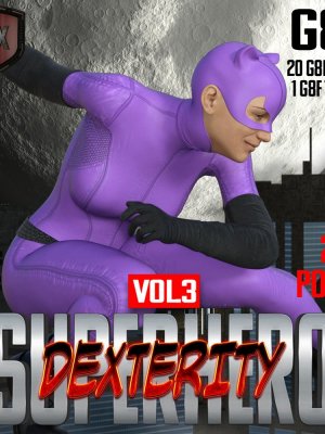 SuperHero Dexterity for G8F Volume 3-8的超级英雄灵巧第3卷