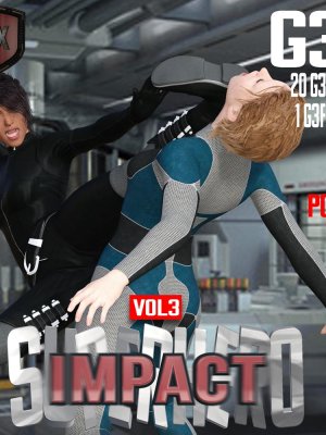 SuperHero Impact for G3F Volume 3-超级英雄冲击3第3卷