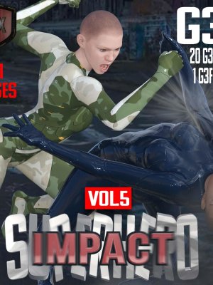 SuperHero Impact for G3F Volume 5-超级英雄冲击3第5卷