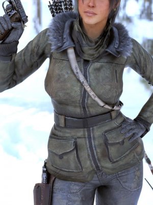TR LaraCroft WinterOutfit for G8F-8冬装
