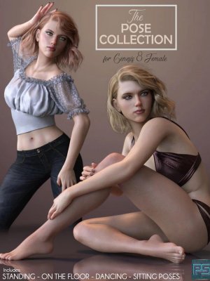 The Pose Collection for Genesis 8 Female-创世纪8女的姿势集锦